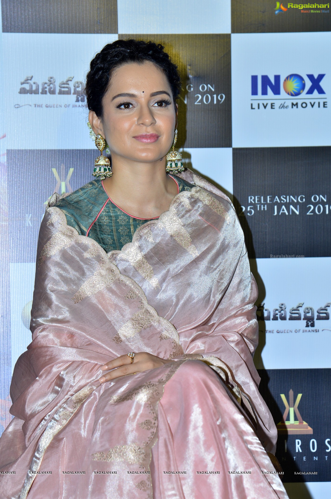 Kangana Ranaut (Posters) @ Manikarnika Trailer Launch