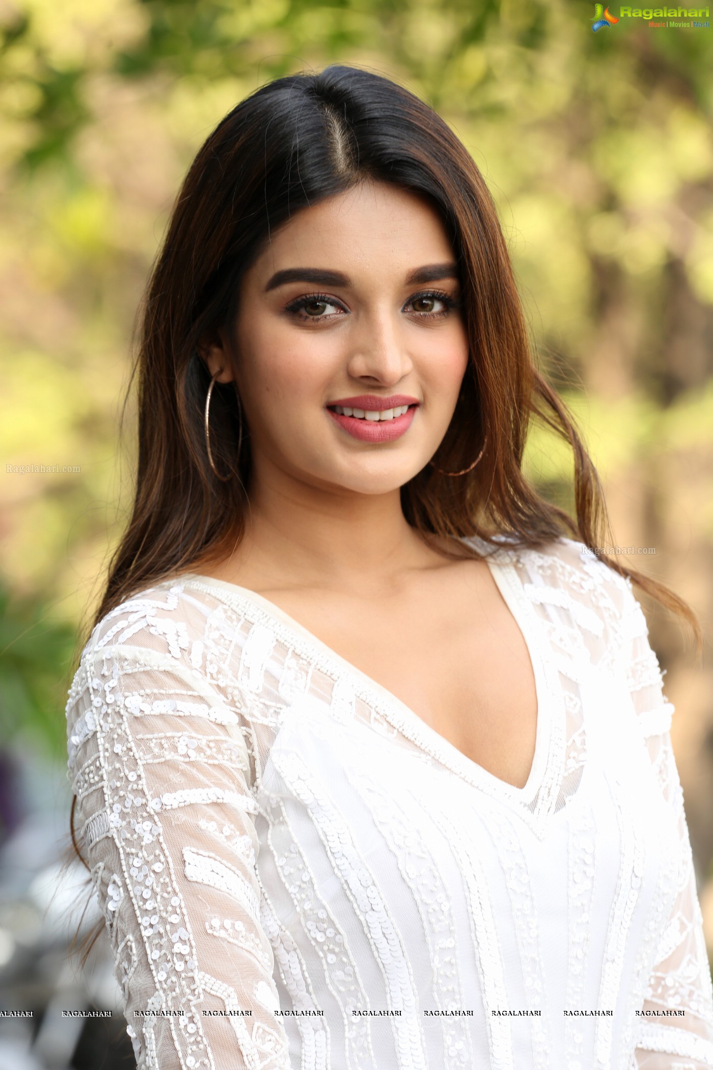 Nidhhi Agerwal (Posters) at Mr. Majnu Interview