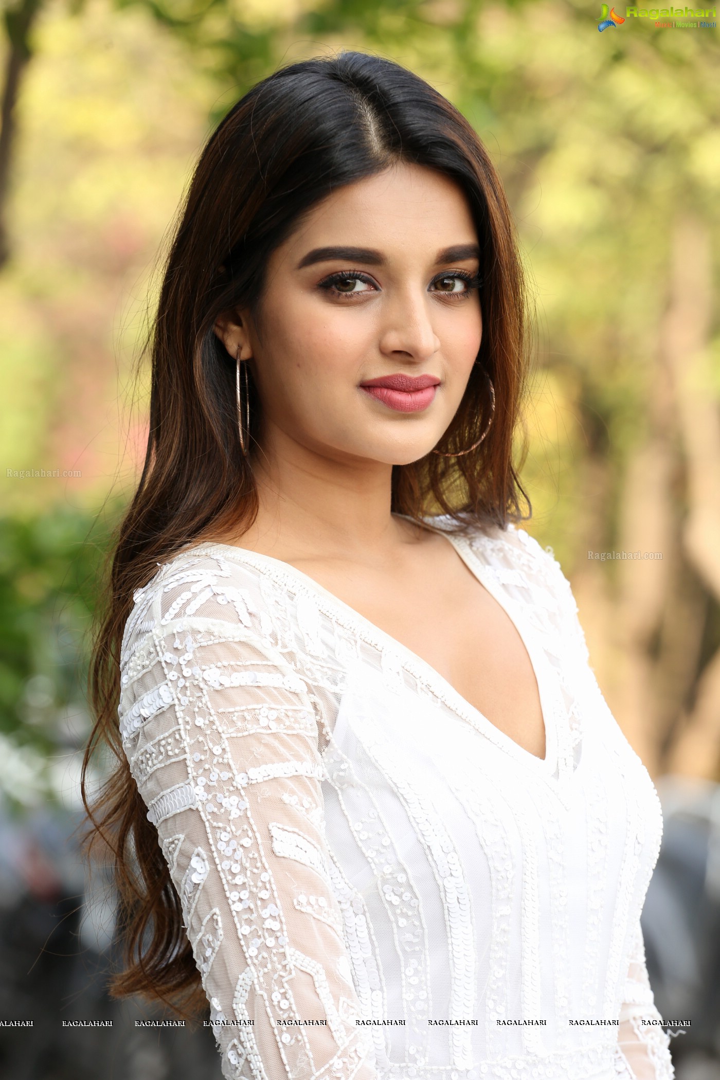 Nidhhi Agerwal (Posters) at Mr. Majnu Interview