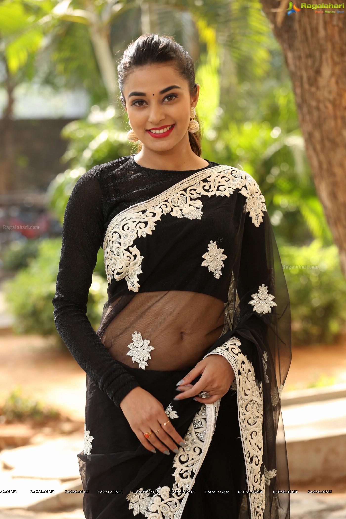 Stefy Patel (Posters) at Ninnu Thalachi First Look Launch Event