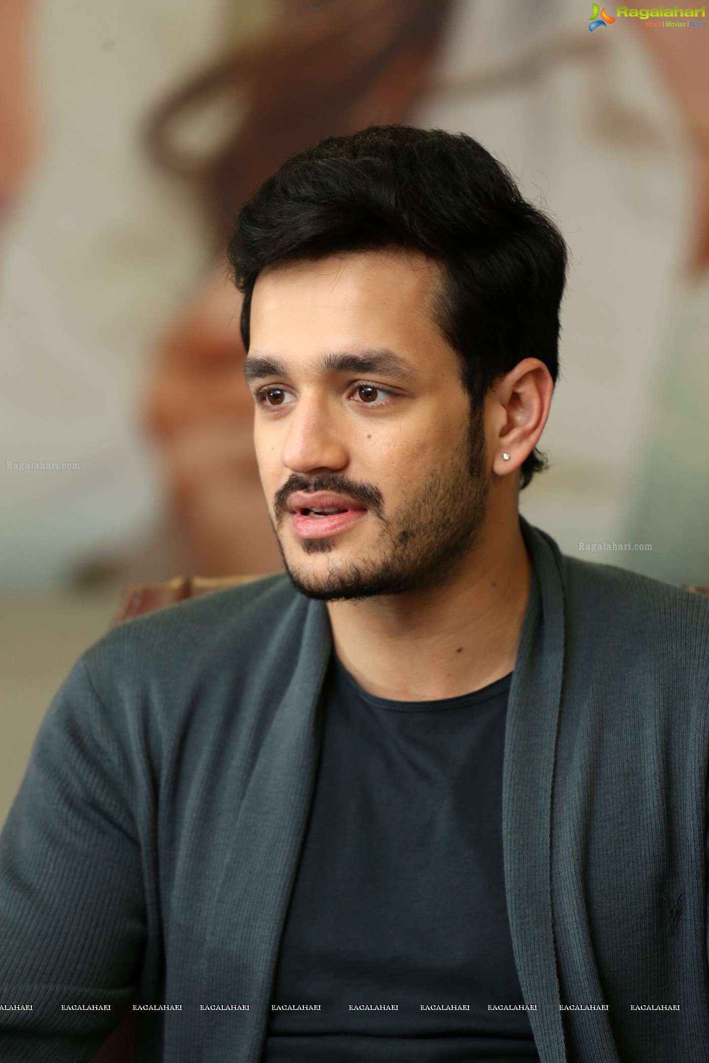 Akhil Akkineni at Mr. Majnu Interview