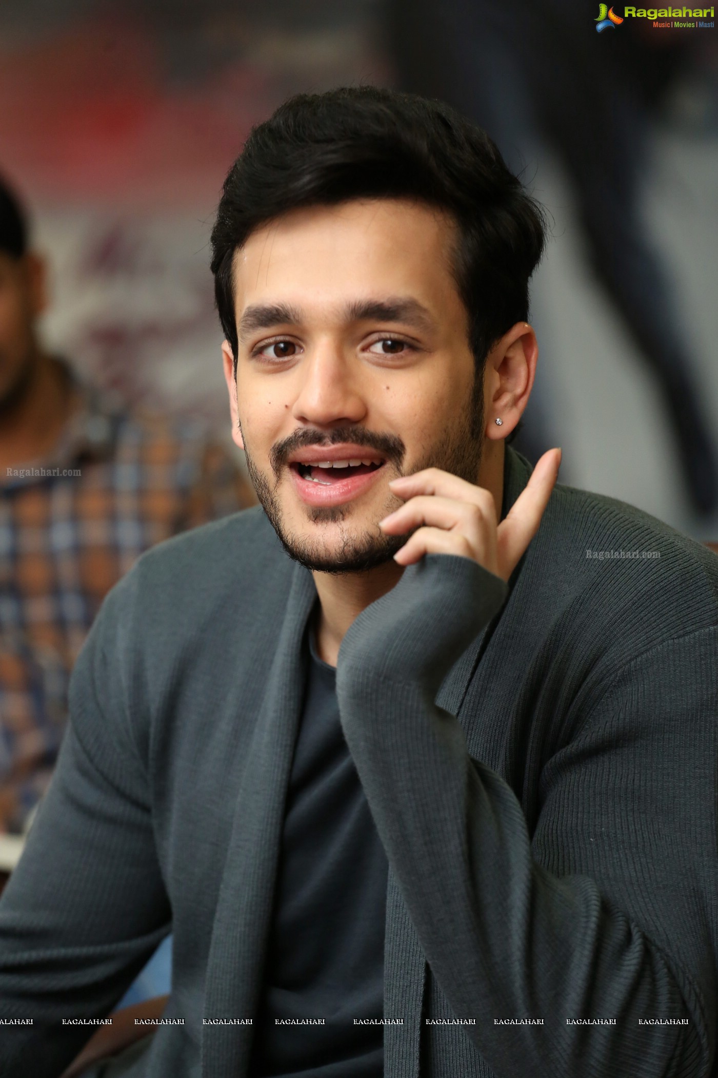 Akhil Akkineni at Mr. Majnu Interview