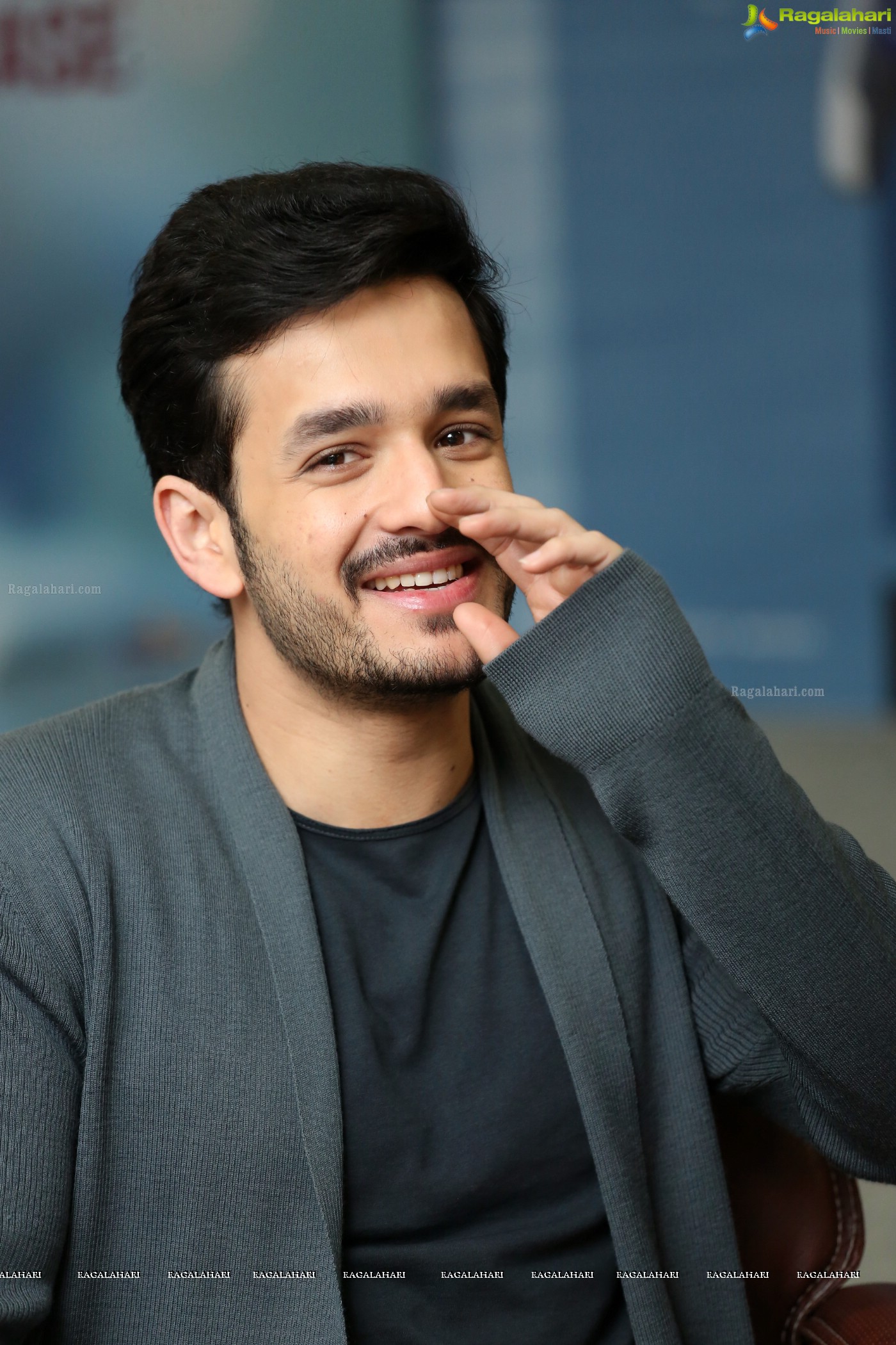 Akhil Akkineni at Mr. Majnu Interview