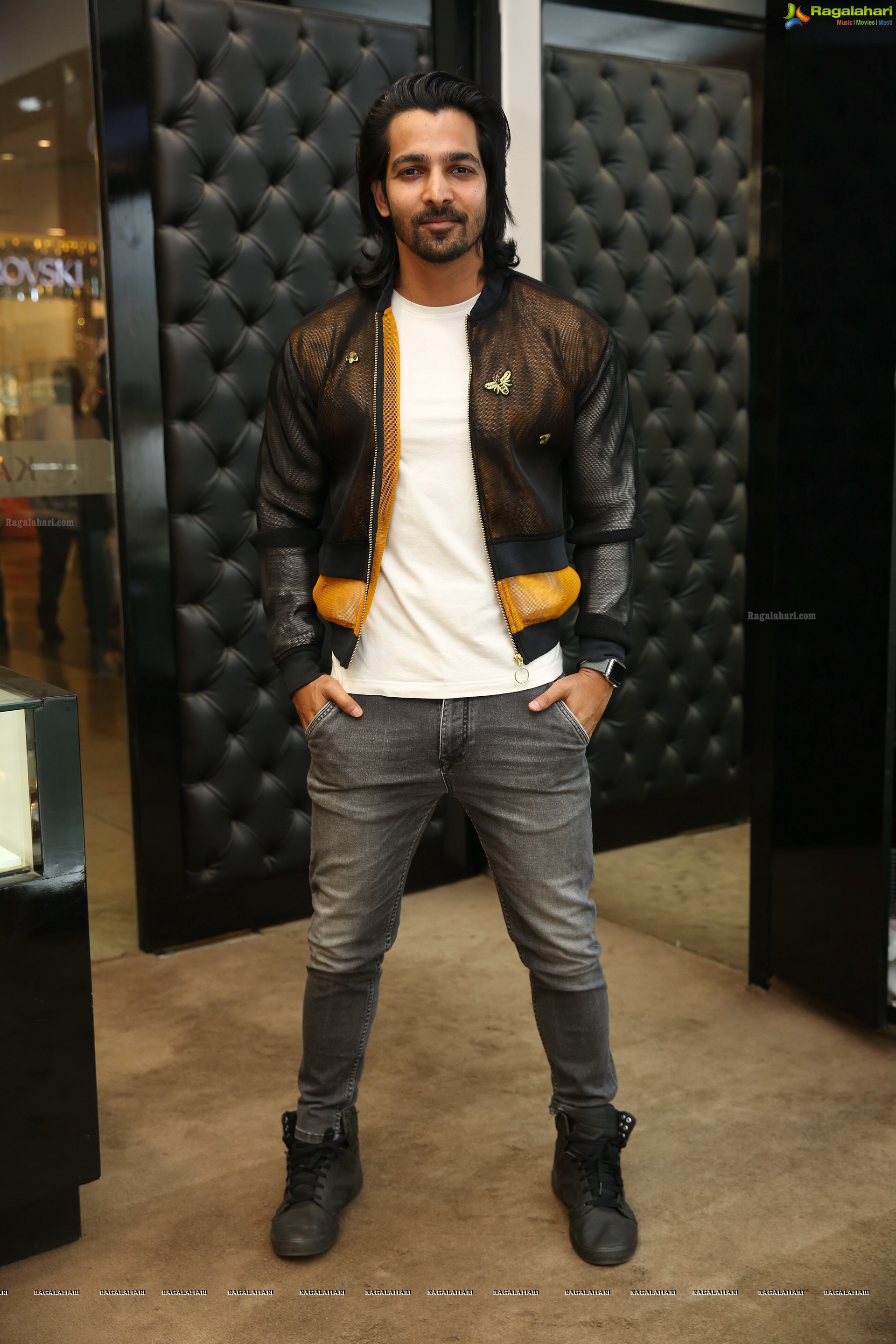 Harshavardhan Rane at Bajaj Electronics Lucky Draw Event