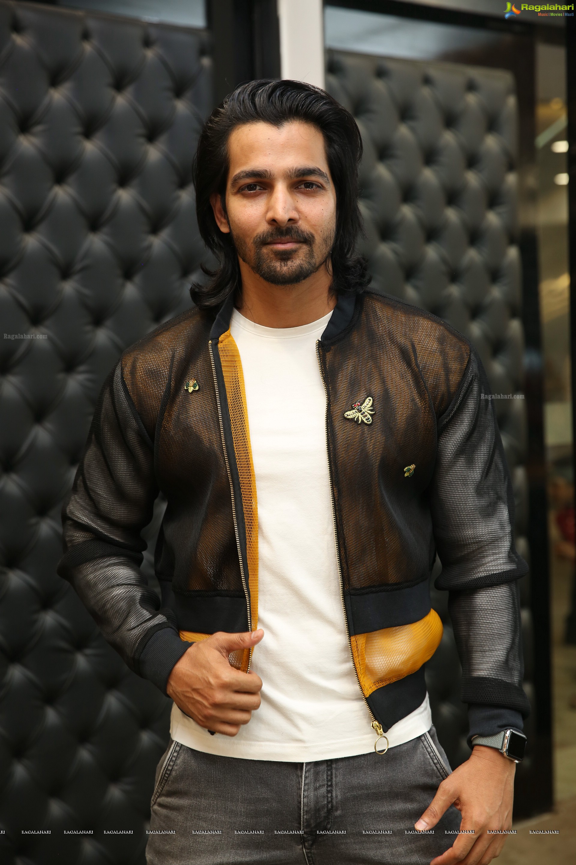 Harshavardhan Rane at Bajaj Electronics Lucky Draw Event