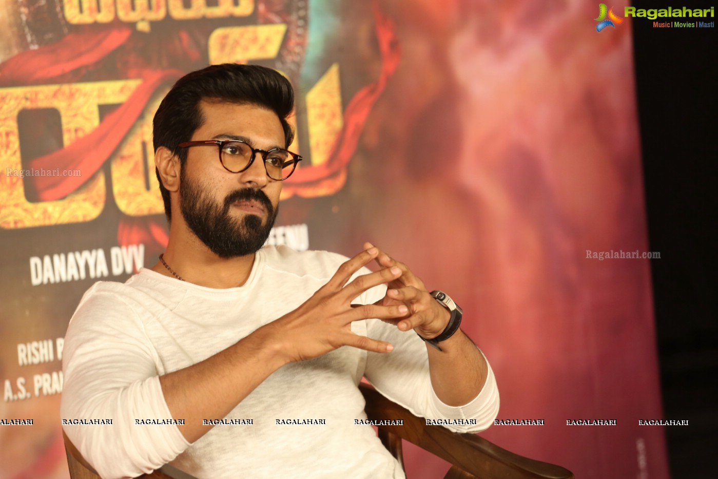 Ram Charan at Vinaya Vidheya Rama Interview