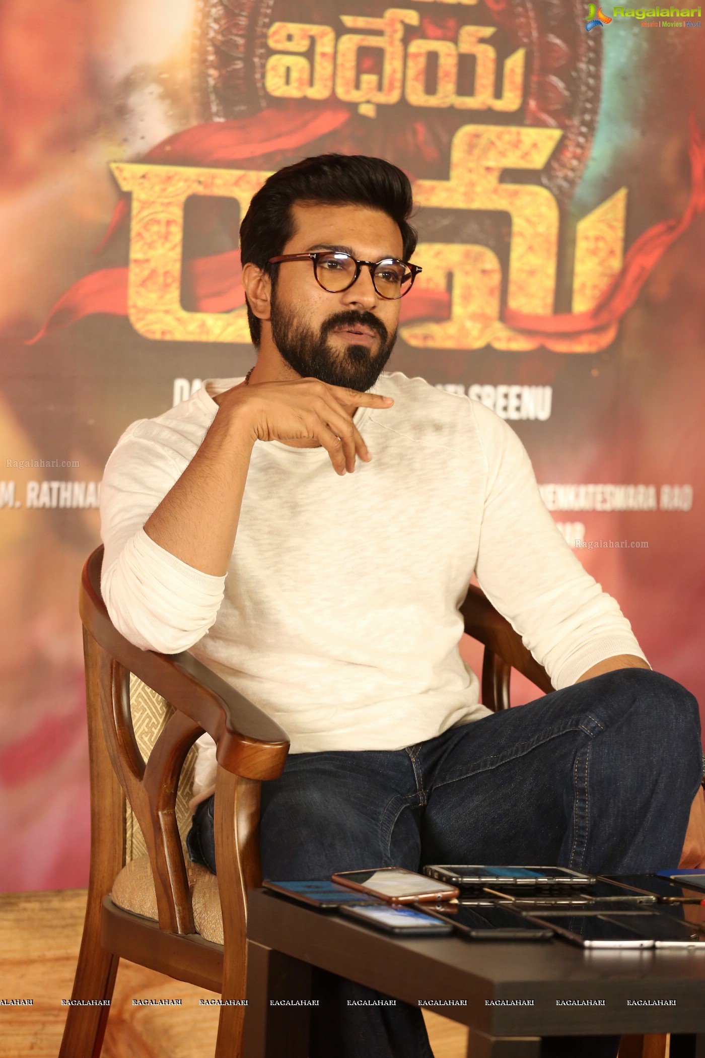 Ram Charan at Vinaya Vidheya Rama Interview