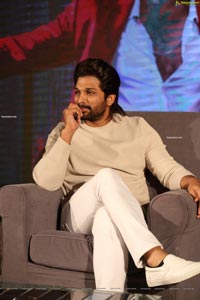 Allu Arjun at Alavaikuntapuramlo Interview