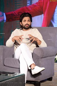 Allu Arjun at Alavaikuntapuramlo Interview