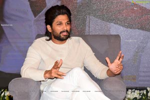 Allu Arjun at Alavaikuntapuramlo Interview