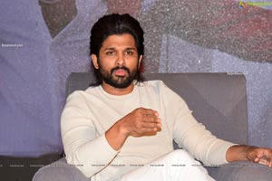 Allu Arjun at Alavaikuntapuramlo Interview