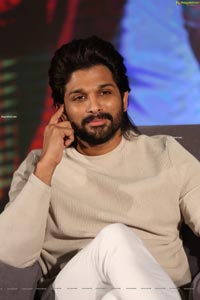 Allu Arjun at Alavaikuntapuramlo Interview