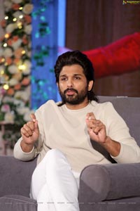 Allu Arjun at Alavaikuntapuramlo Interview