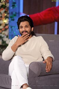 Allu Arjun at Alavaikuntapuramlo Interview