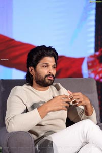 Allu Arjun at Alavaikuntapuramlo Interview