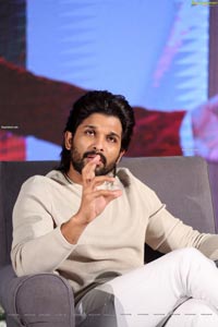 Allu Arjun at Alavaikuntapuramlo Interview