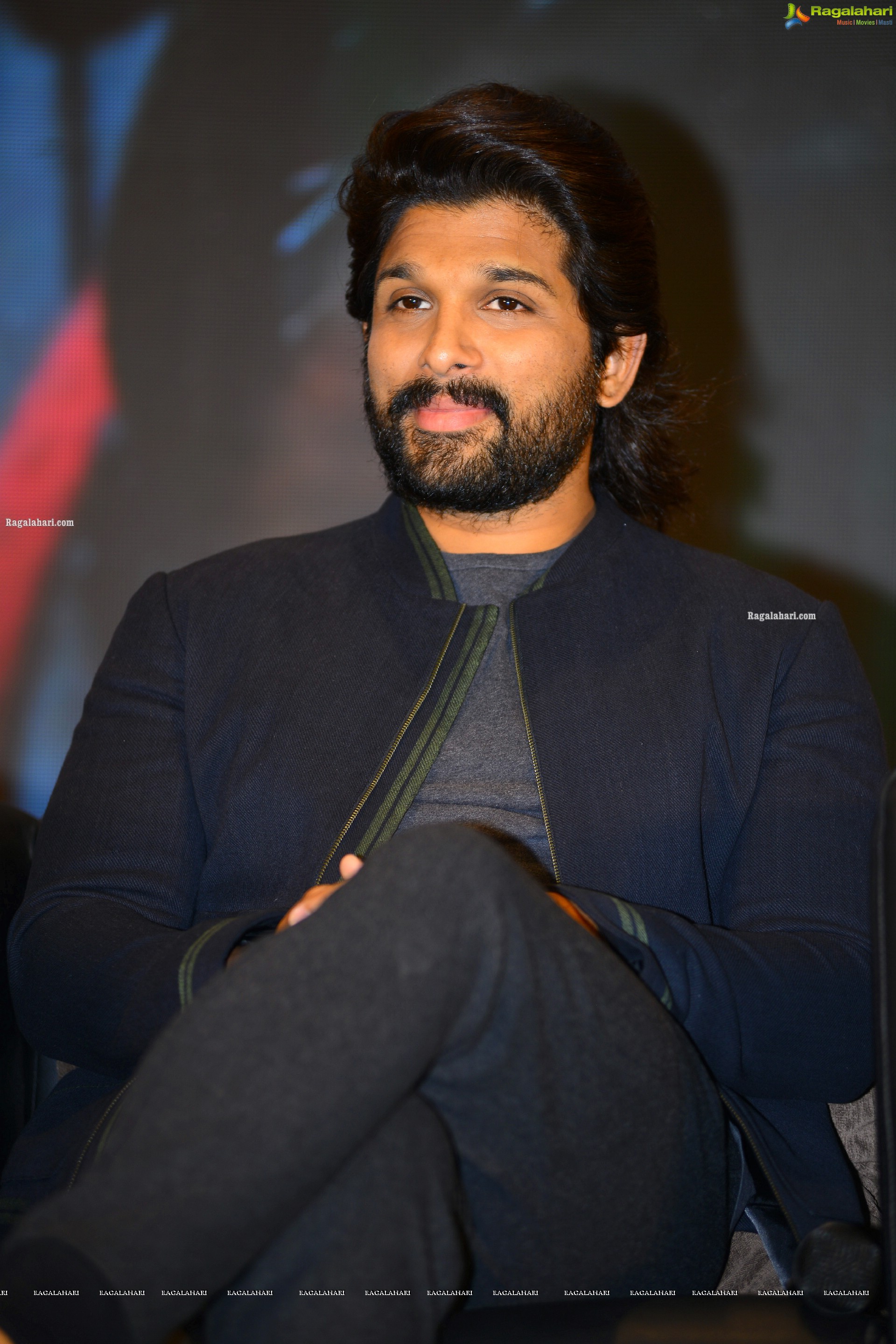 Allu Arjun at Ala Vaikunthapuramulo Success Meet