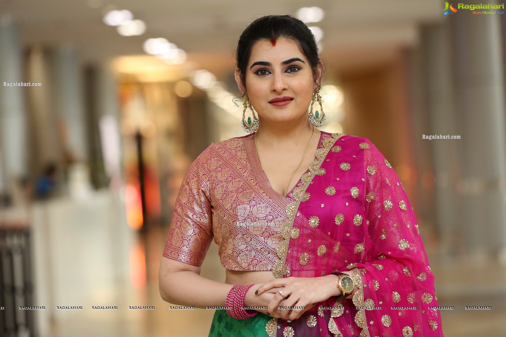 Archana Shastry at Hi-Life Exhibition Curtain Raiser & Fashion Show - HD Gallery