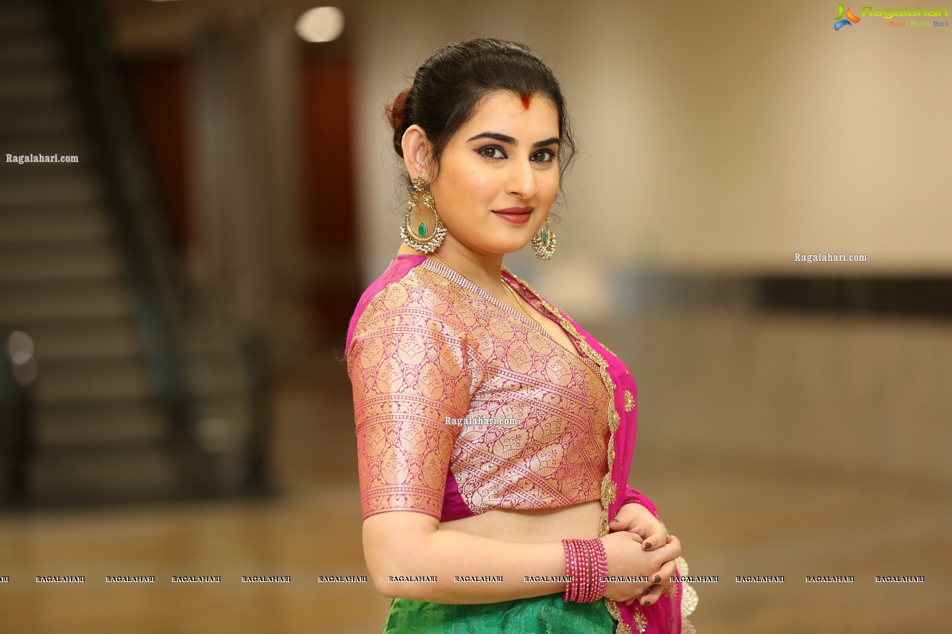 Archana Shastry at Hi-Life Exhibition Curtain Raiser & Fashion Show - HD Gallery