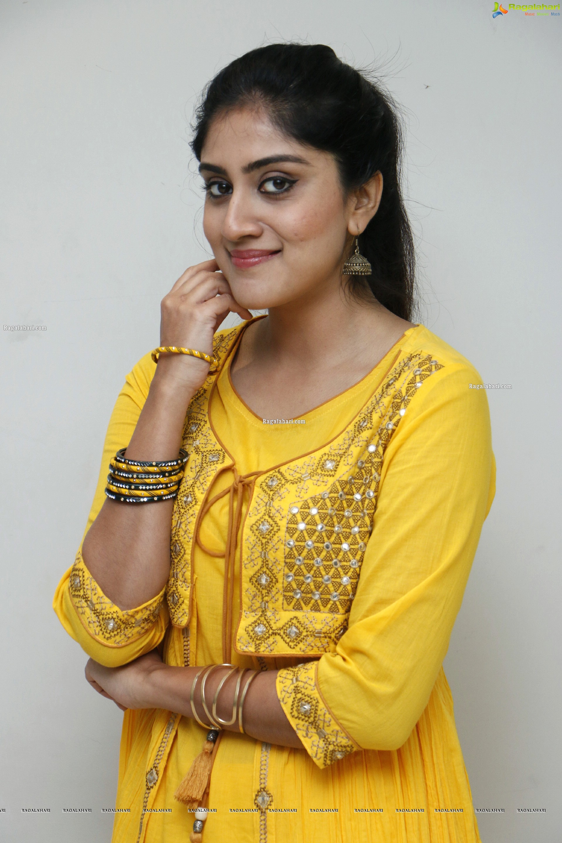 Dhanya Balakrishna at Hulchul Movie Pre-Release Event - HD Gallery