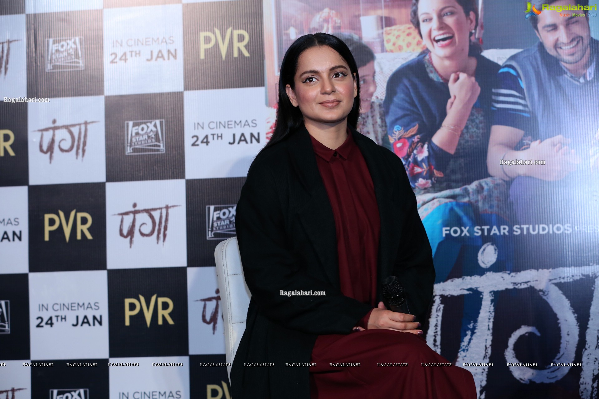 Kangana Ranaut at Panga Movie Press Meet - HD Gallery