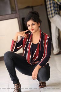 Karronya Katrynn at Utthara Movie Success Meet