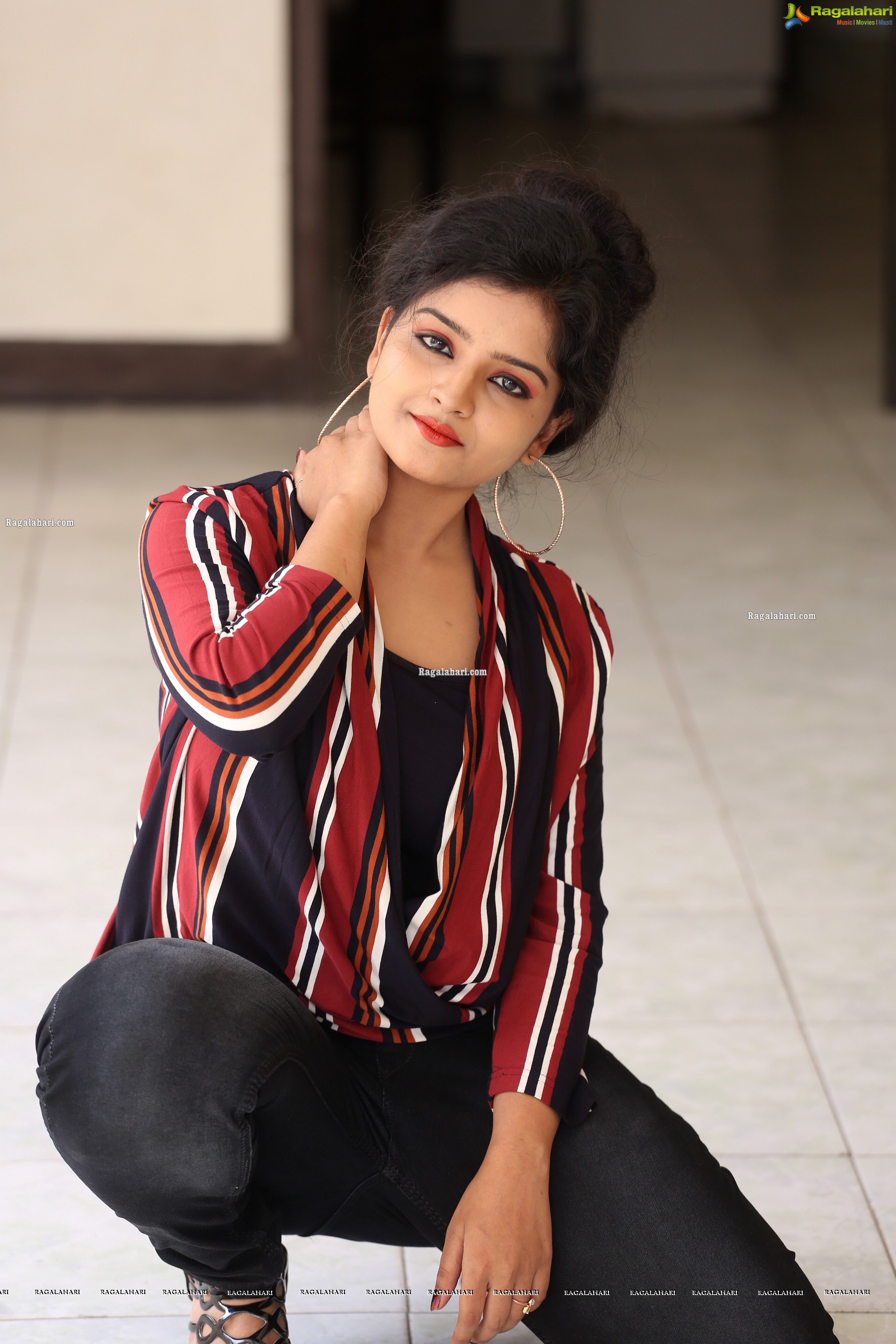 Karronya Katrynn at Utthara Movie Success Meet