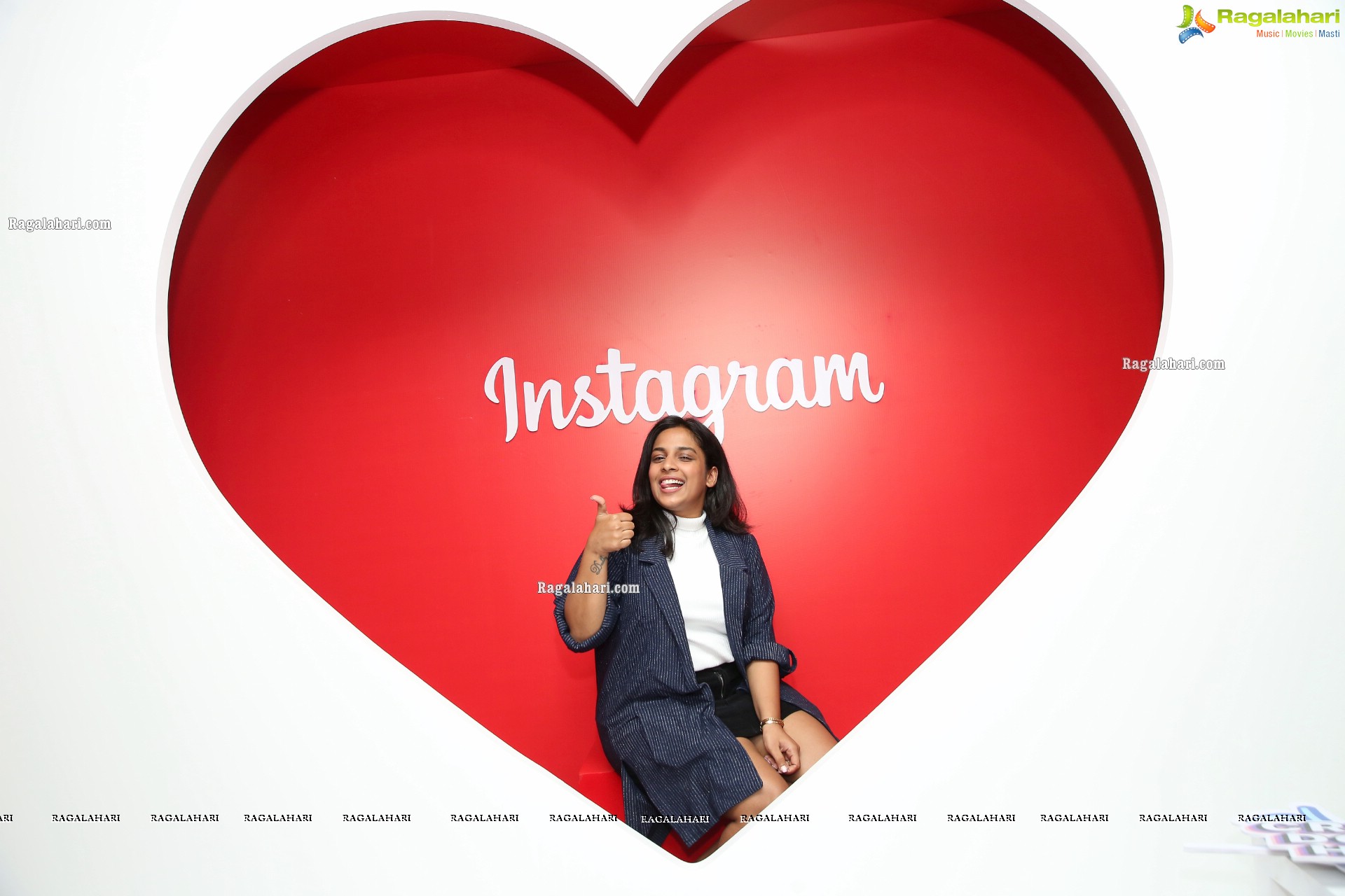 Mahathalli aka Jahnavi Dasetty at ‘Born on Instagram’ Launch in Hyderabad