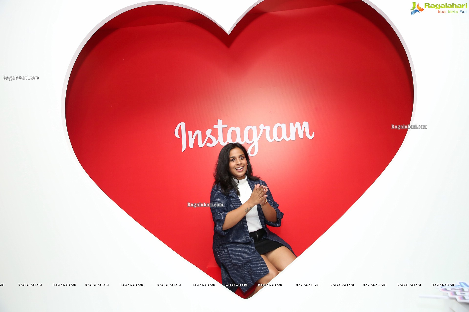 Mahathalli aka Jahnavi Dasetty at ‘Born on Instagram’ Launch in Hyderabad