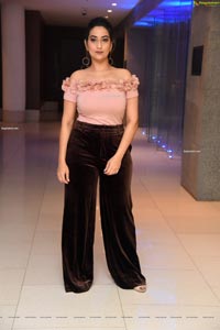 Manjusha at Disco Raja Movie Success Meet