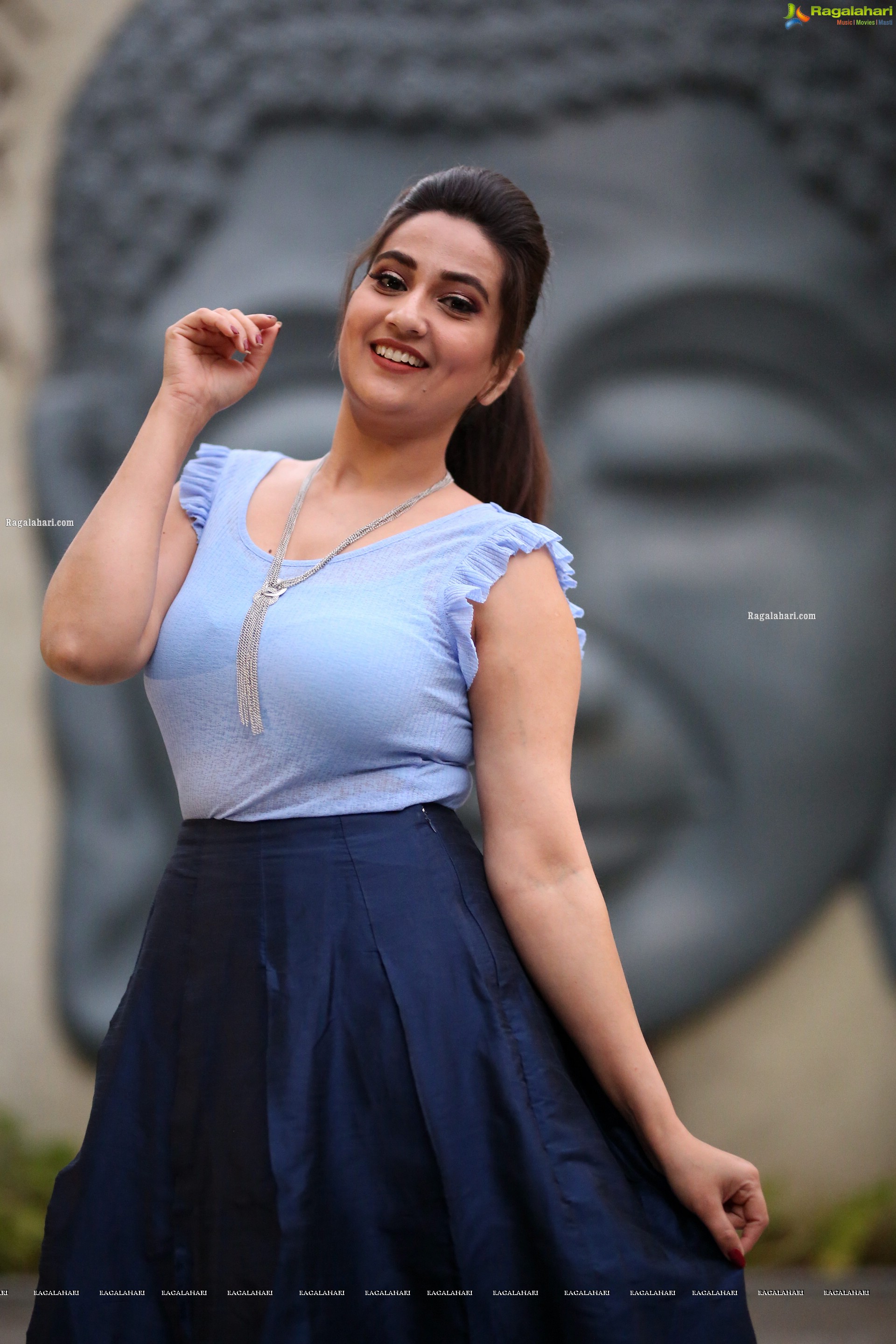 Manjusha @ Sarileru Neekevvaru Thanks Meet - HD Gallery