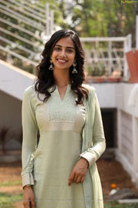 Meenakshi Chaudhary at Ichata Vahanamulu Niluparadu Muhurat