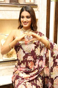 Nidhhi Agerwal at Manepally Jewellers Dilsukhnagar