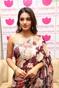 Nidhhi Agerwal at Manepally Jewellers Dilsukhnagar