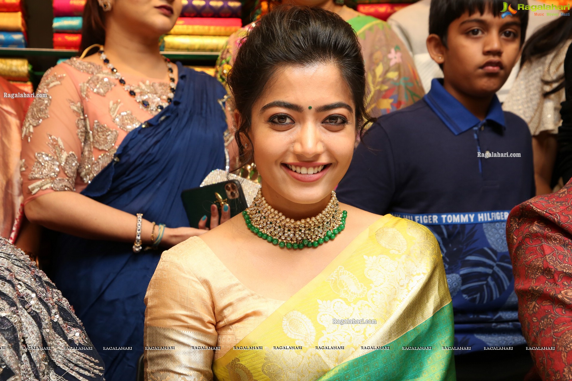 Rashmika Mandana at KLM Fashion Mall Opening at Vanasthalipuram - HD Gallery