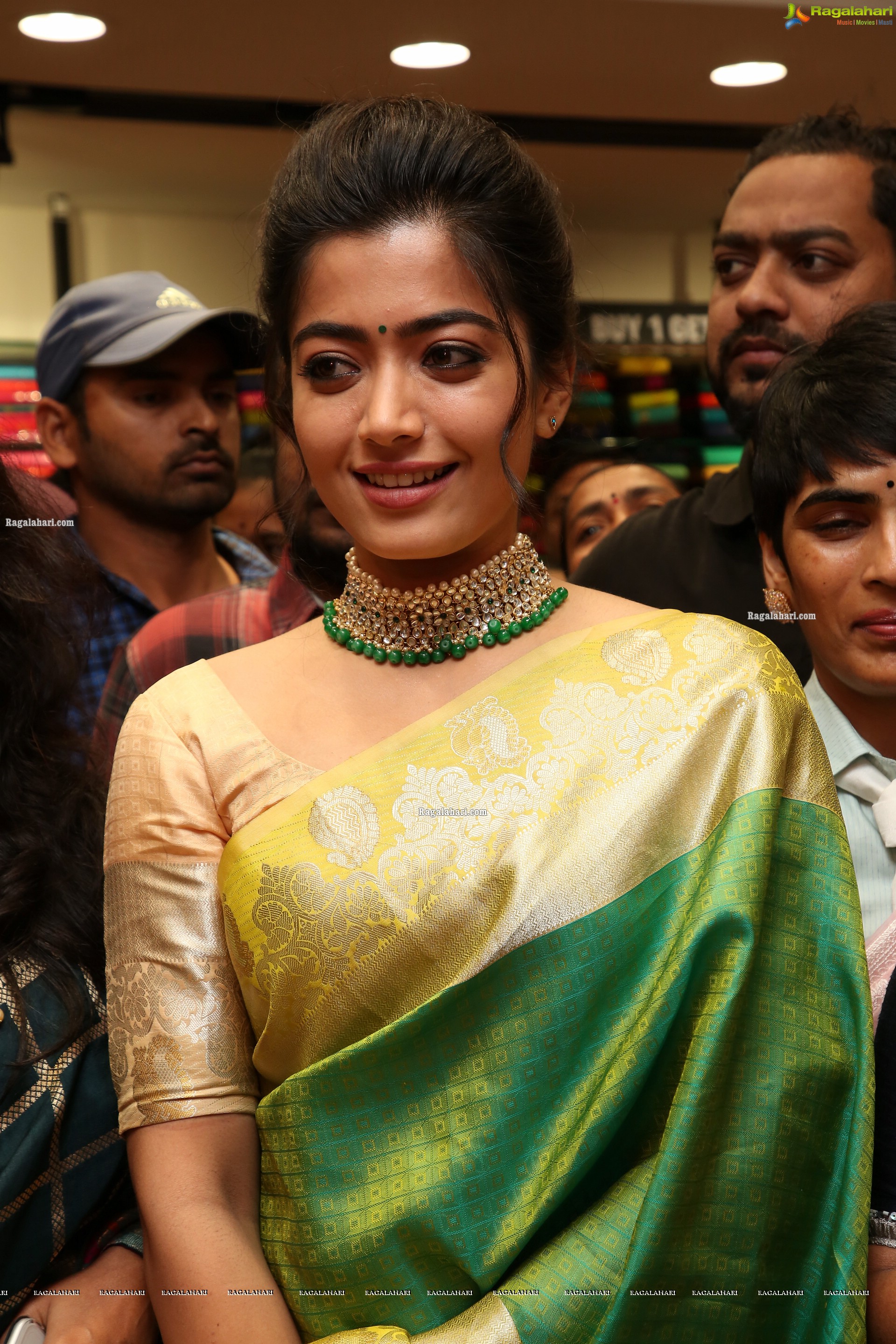 Rashmika Mandana at KLM Fashion Mall Opening at Vanasthalipuram - HD Gallery