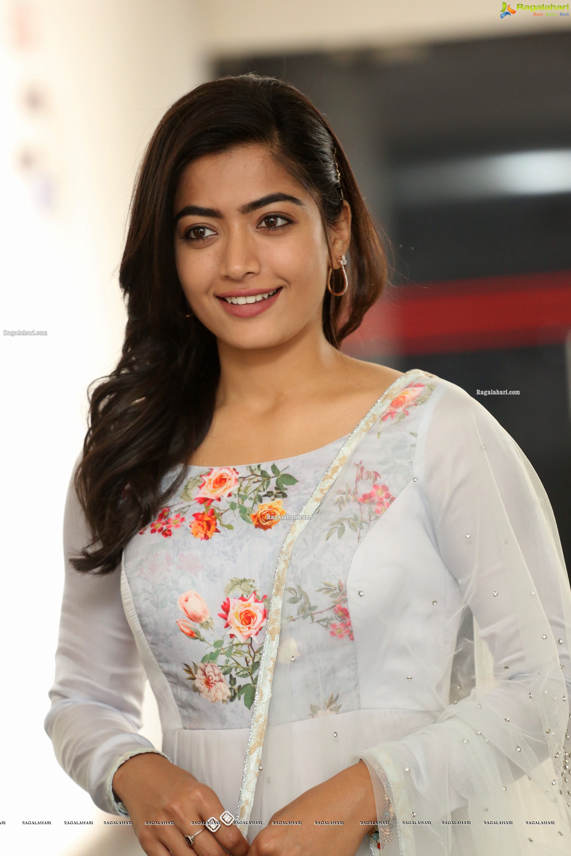 Rashmika Mandana at Sarileru Neekevvaru Movie Interview - HD Gallery