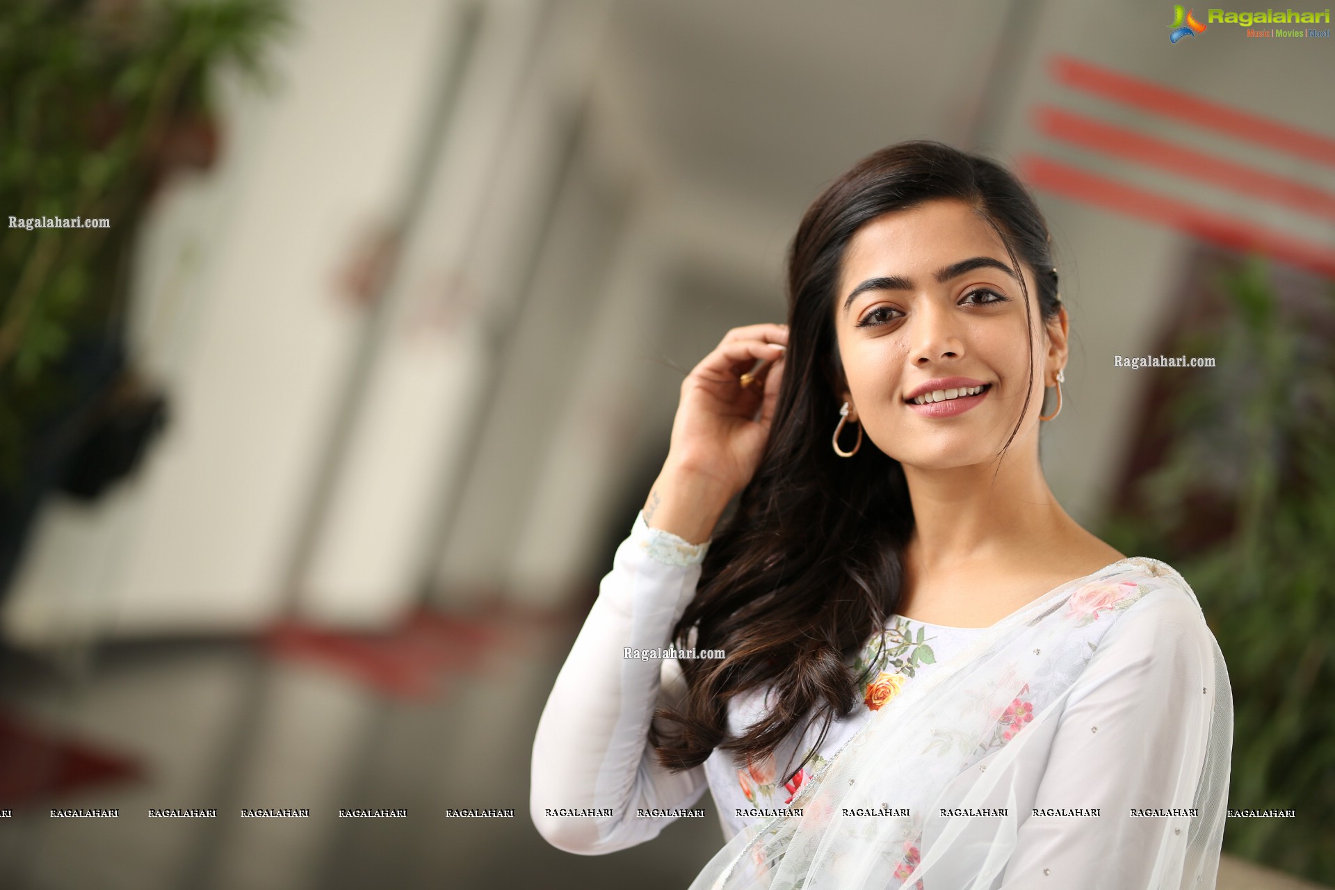 Rashmika Mandana at Sarileru Neekevvaru Movie Interview - HD Gallery