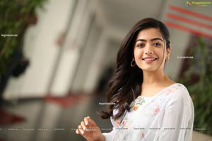 Rashmika Mandana at Sarileru Neekevvaru Interview