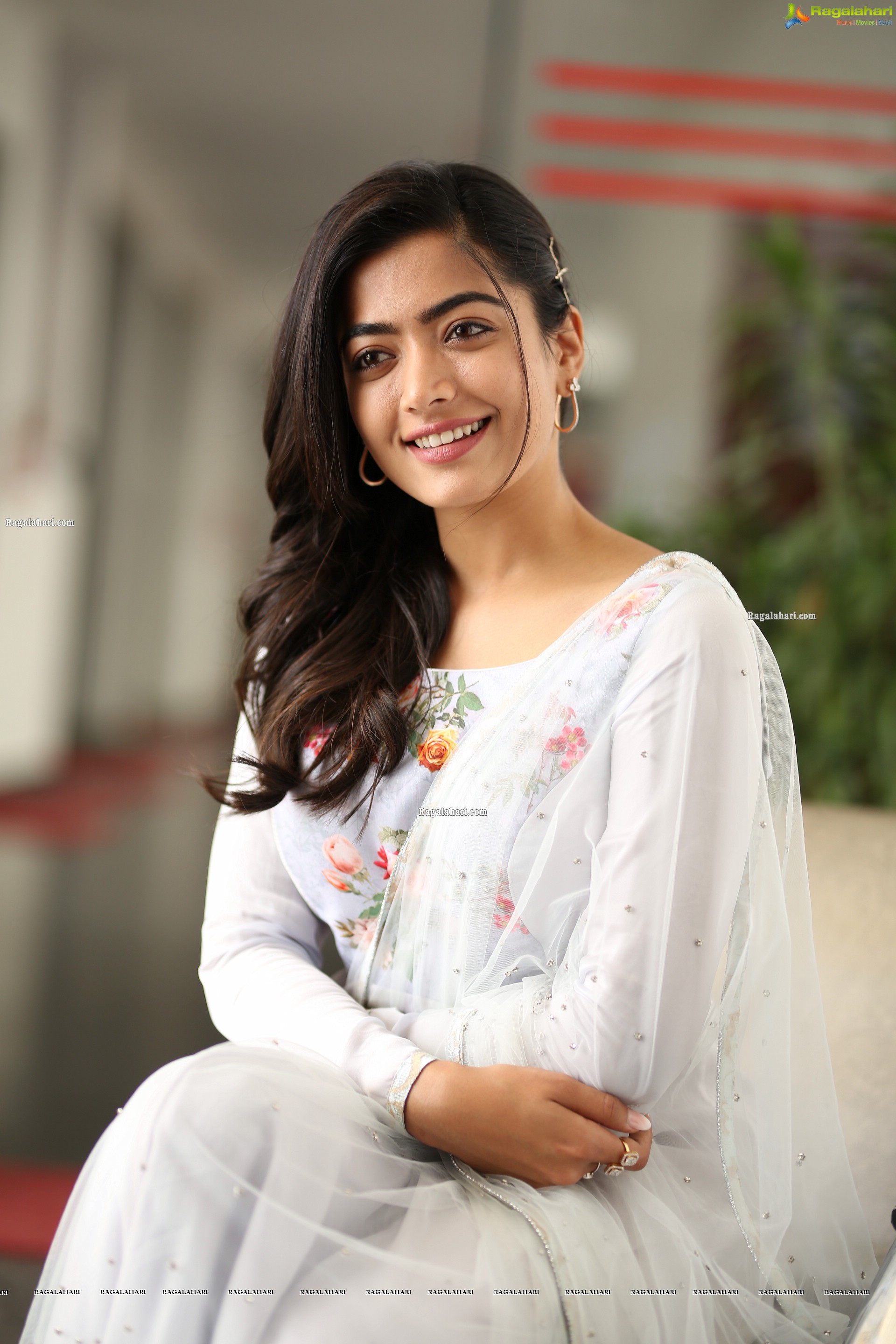 Rashmika Mandana at Sarileru Neekevvaru Movie Interview - HD Gallery