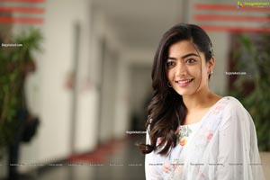 Rashmika Mandana at Sarileru Neekevvaru Interview