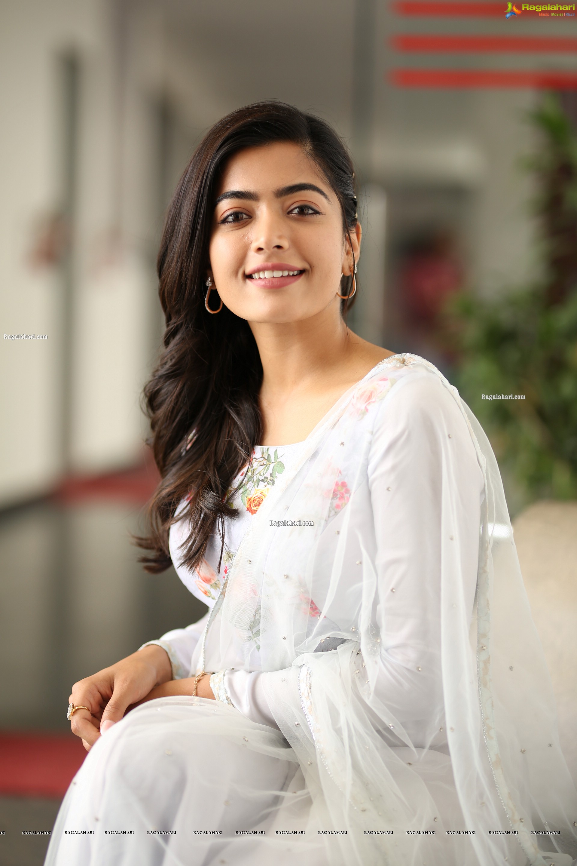 Rashmika Mandana at Sarileru Neekevvaru Movie Interview - HD Gallery