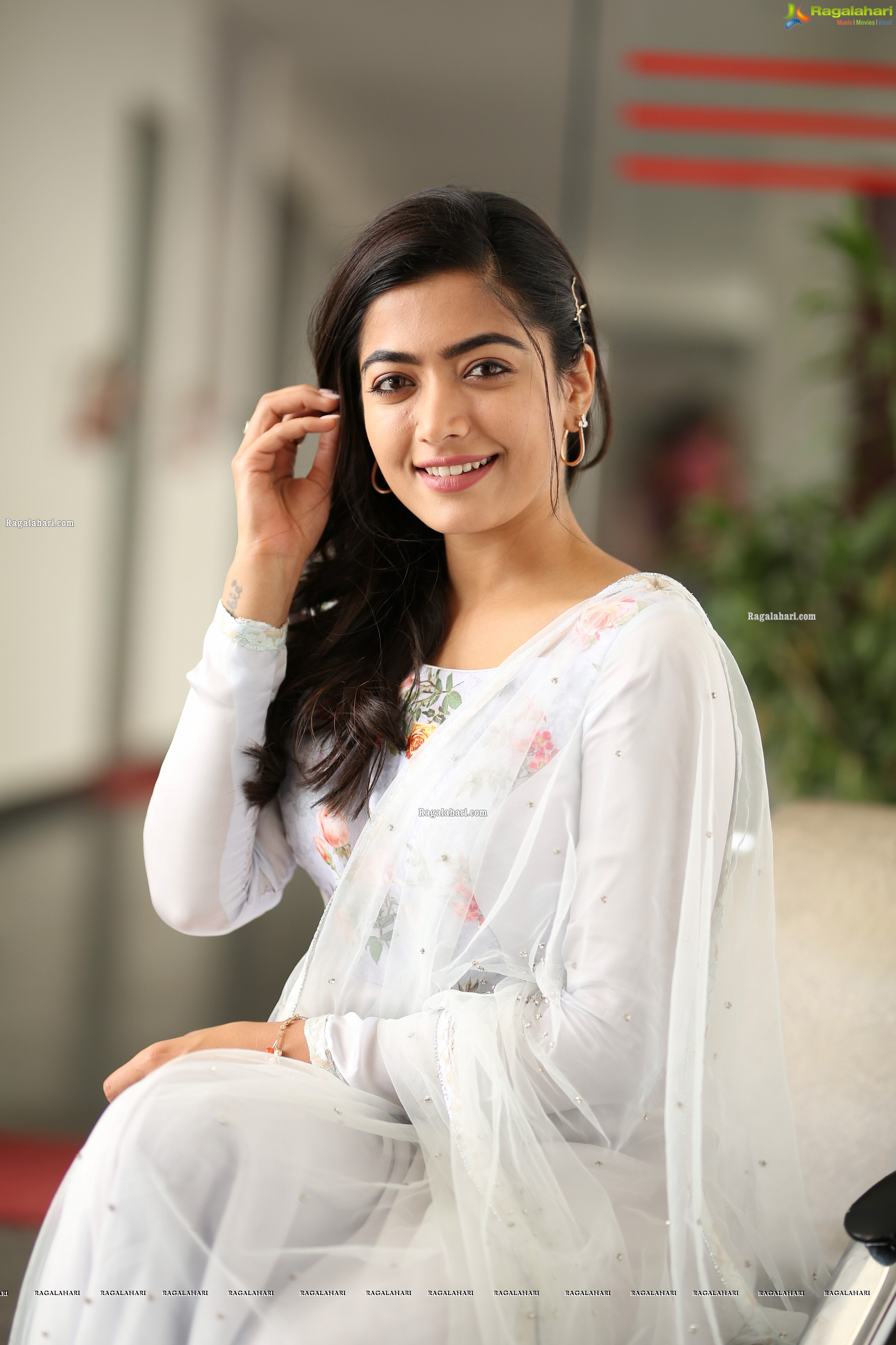 Rashmika Mandana at Sarileru Neekevvaru Movie Interview - HD Gallery