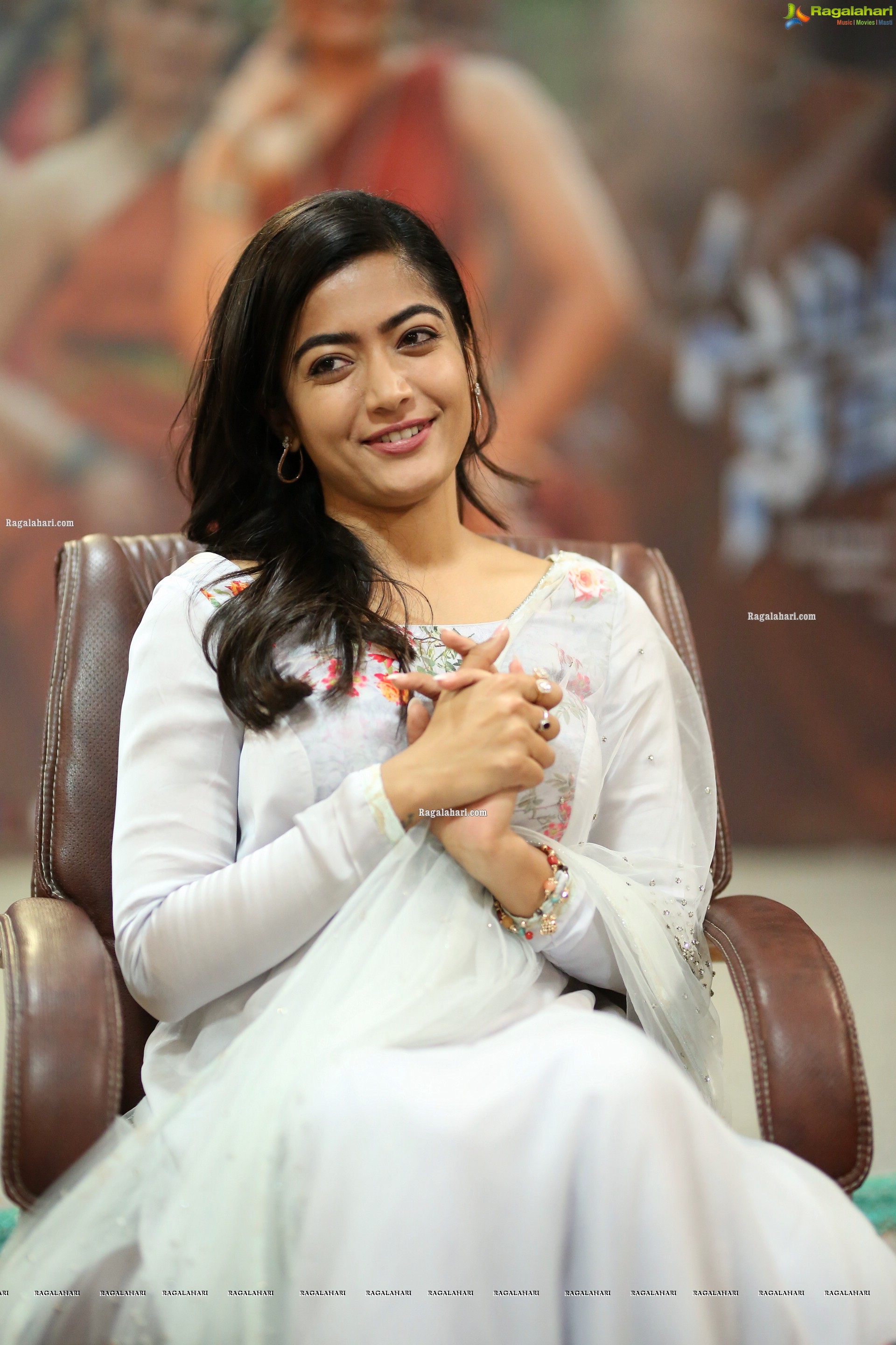 Rashmika Mandana at Sarileru Neekevvaru Movie Interview - HD Gallery