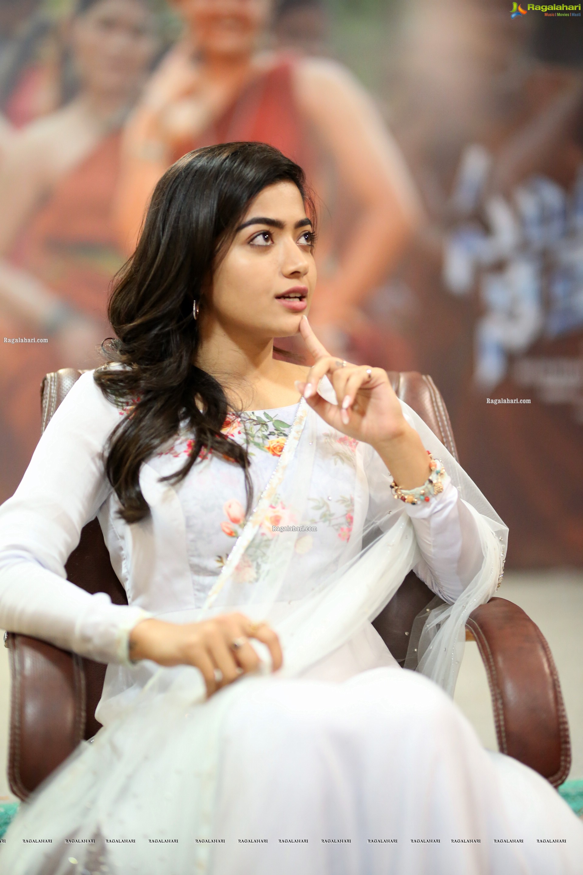 Rashmika Mandana at Sarileru Neekevvaru Movie Interview - HD Gallery