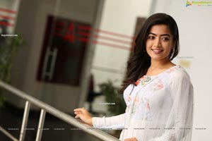 Rashmika Mandana at Sarileru Neekevvaru Interview