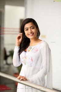 Rashmika Mandana at Sarileru Neekevvaru Interview