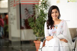 Rashmika Mandana at Sarileru Neekevvaru Interview