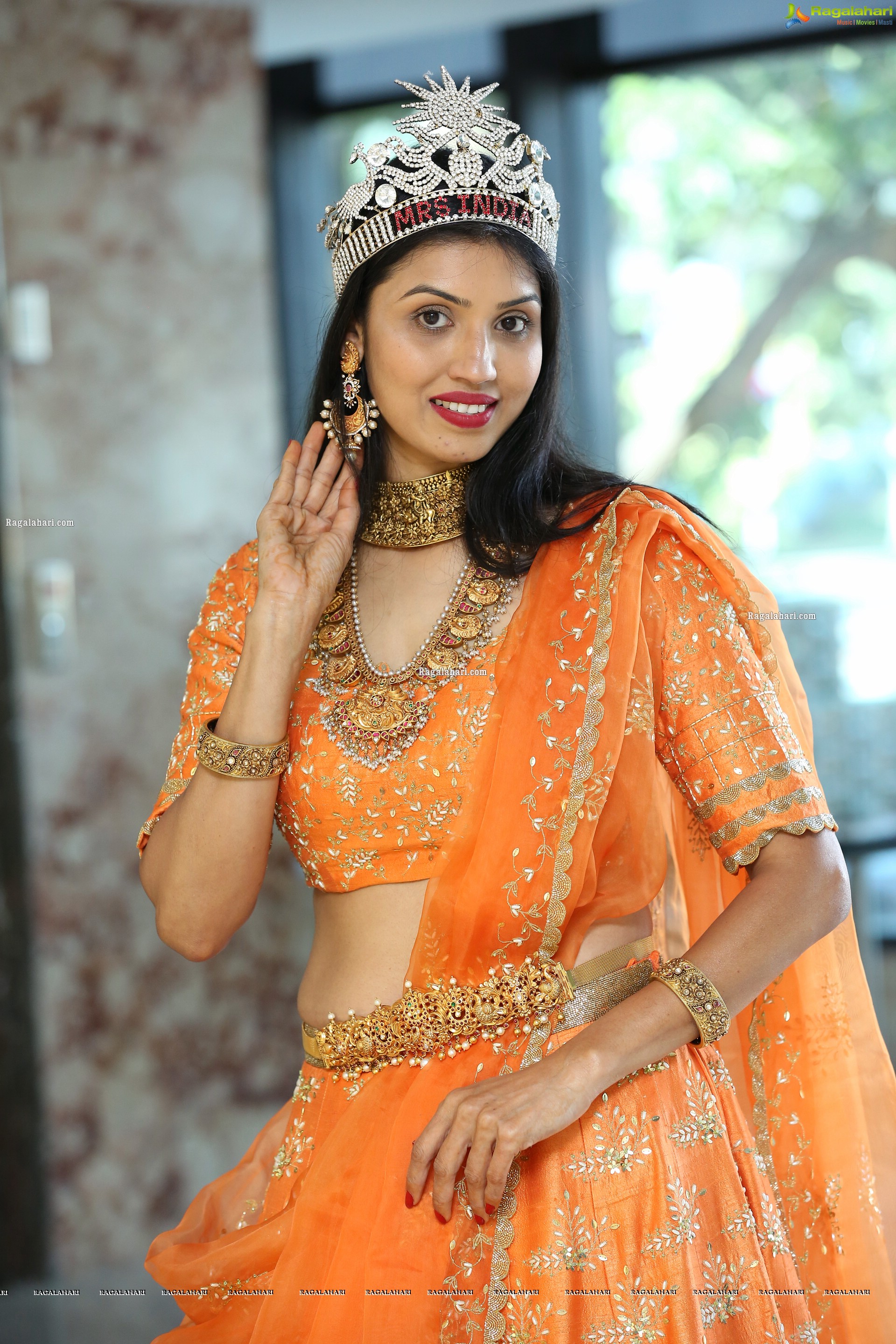 Sushma Veduruvada at Sri Krishna Jewellers Mandap Wedding Collection Showcase - HD Gallery