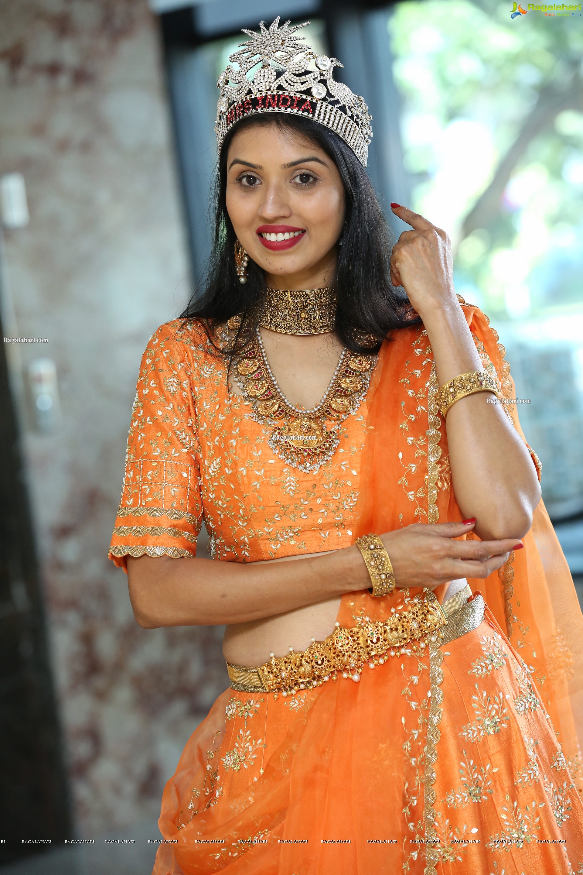 Sushma Veduruvada at Sri Krishna Jewellers Mandap Wedding Collection Showcase - HD Gallery